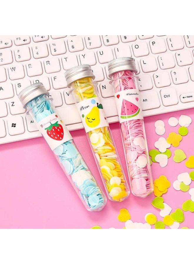 🧼صابون ورق معطرة على شكل ورد صغيرة الحجم، تذوب مع المياه وتقوم بالتنظيف 🌸 عبوة من 3 - Image 5